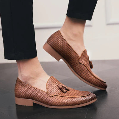 Jack | Lombardi Woven Tassel Loafers