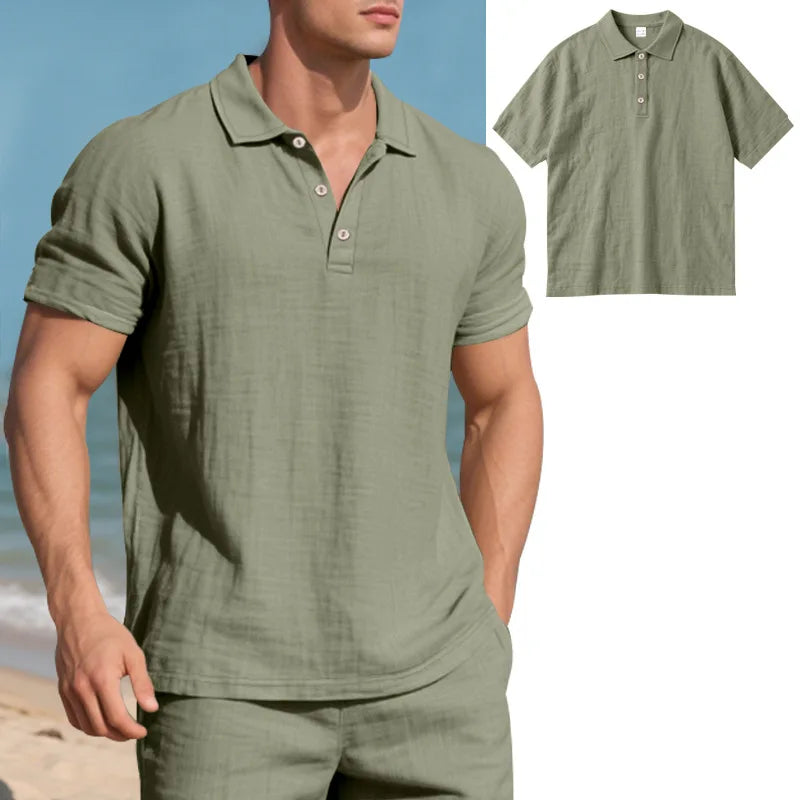 Ezra® | Cool Linen Shirt
