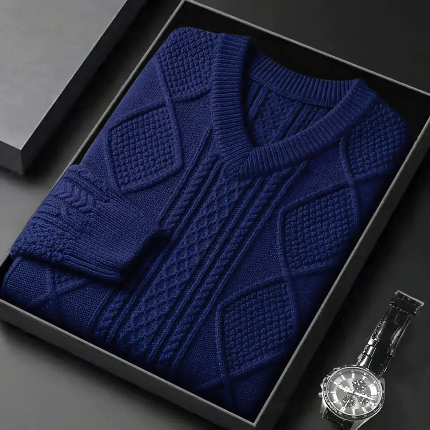 Eleazar® | Luxury Jacquard Sweater For Men