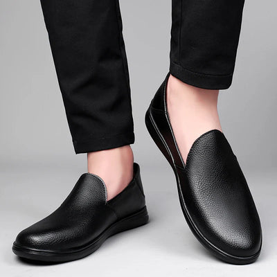 Leoncio® | Basik Genuine Leather Loafers