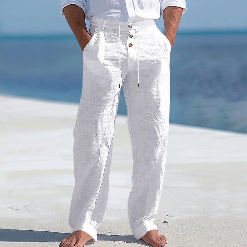 Jonathan | Linen Summer Pants