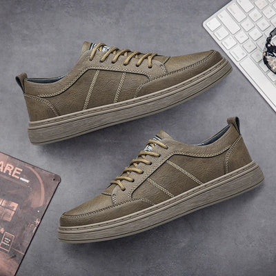 Zaid® | Peyton Genuine Leather Sneakers