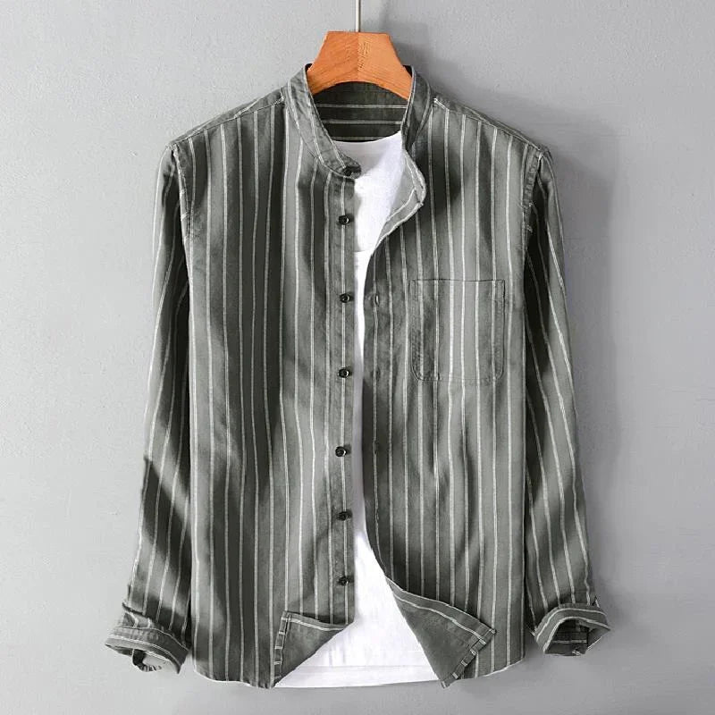 Wesley® | Cotton And Linen Shirt