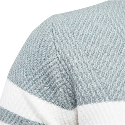 Elías® | Autumn Patchwork Sweater For Men