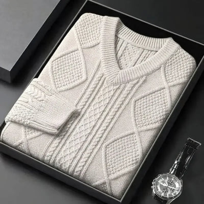 Eleazar® | Luxury Jacquard Sweater For Men