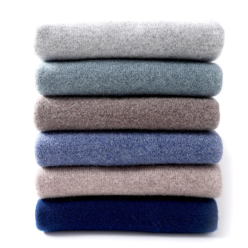 Eamon® | Wool Sweater With O-Neck