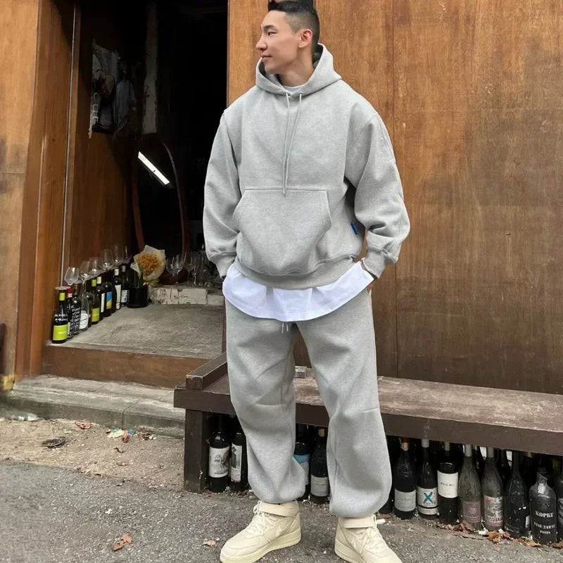 Esmond® | Oversized Casual Two Piece Men's Set