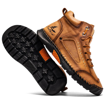 Ermenegildo® | Leather High Top Shoes