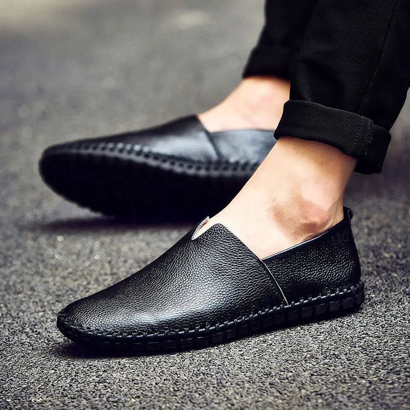 Camilo | Elegant Breathable Leather Loafers
