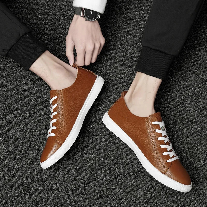 Bendicty® | Genuine Leather Sneakers