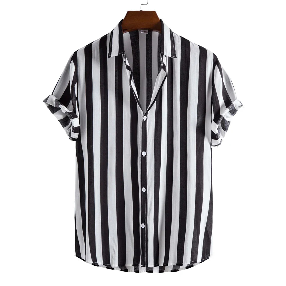 Corbin | Striped Short Sleeved Summer Shirt