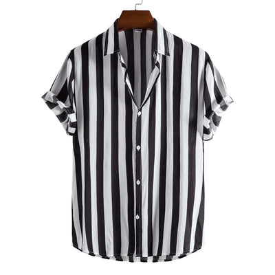 Corbin | Striped Short Sleeved Summer Shirt