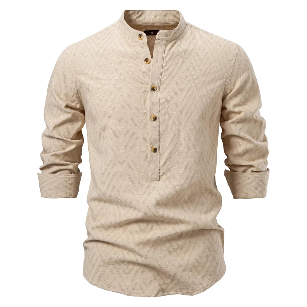 Lenard® | Luxury Cotton Men'S Shirt