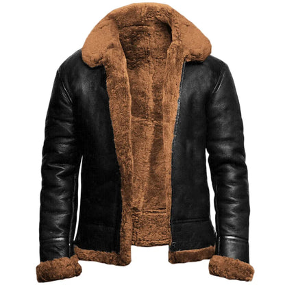Guthrie® | Classic Leather Winter Jacket For Men