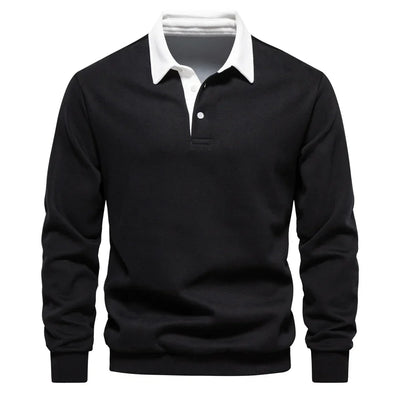 Samuel | Autumn Polo Sweatshirt