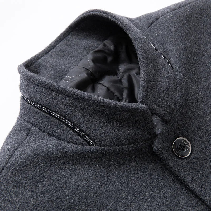 Kjell® | LORENZO WOOL OVERCOAT