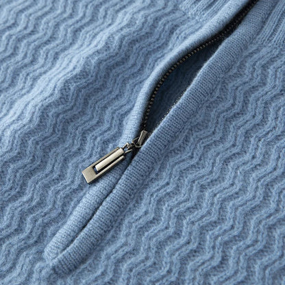 Ismael® | Half-zip wool sweater