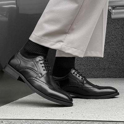 Zafar® | Pasera Genuine Leather Oxfords