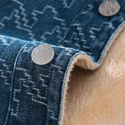 Zackary® | Fleece Denim Jas