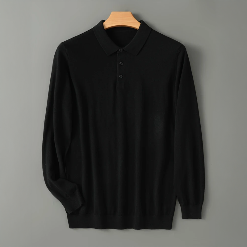 Kristoff® | Polo Shirt In 100% Merino Wool