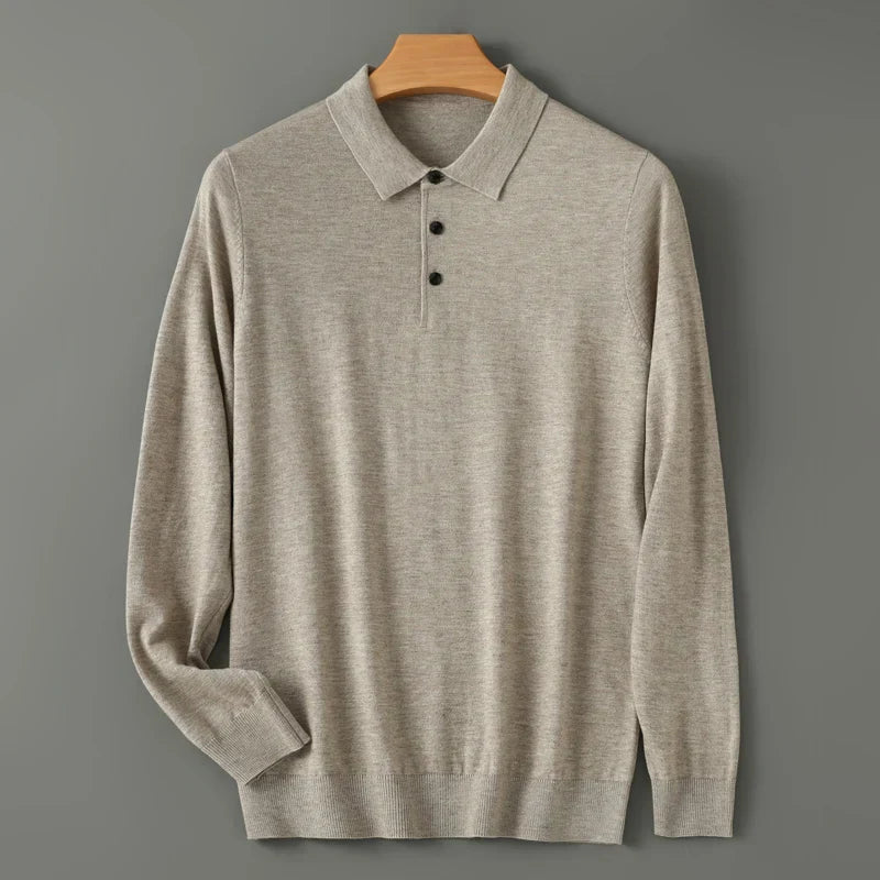 Kristoff® | Polo Shirt In 100% Merino Wool