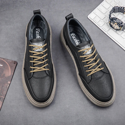 Zaid® | Peyton Genuine Leather Sneakers