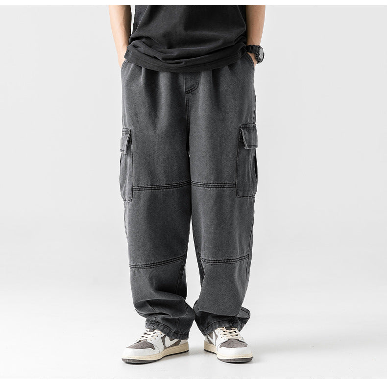 Jose® | Straight Cargo Wide Jeans