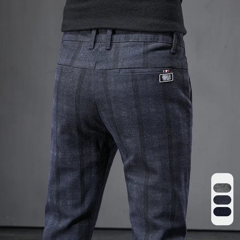 Dorian | Plaid Casual Pants