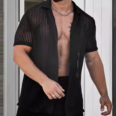 Baxter® | Men's Breathable Summer Shirt Knitted