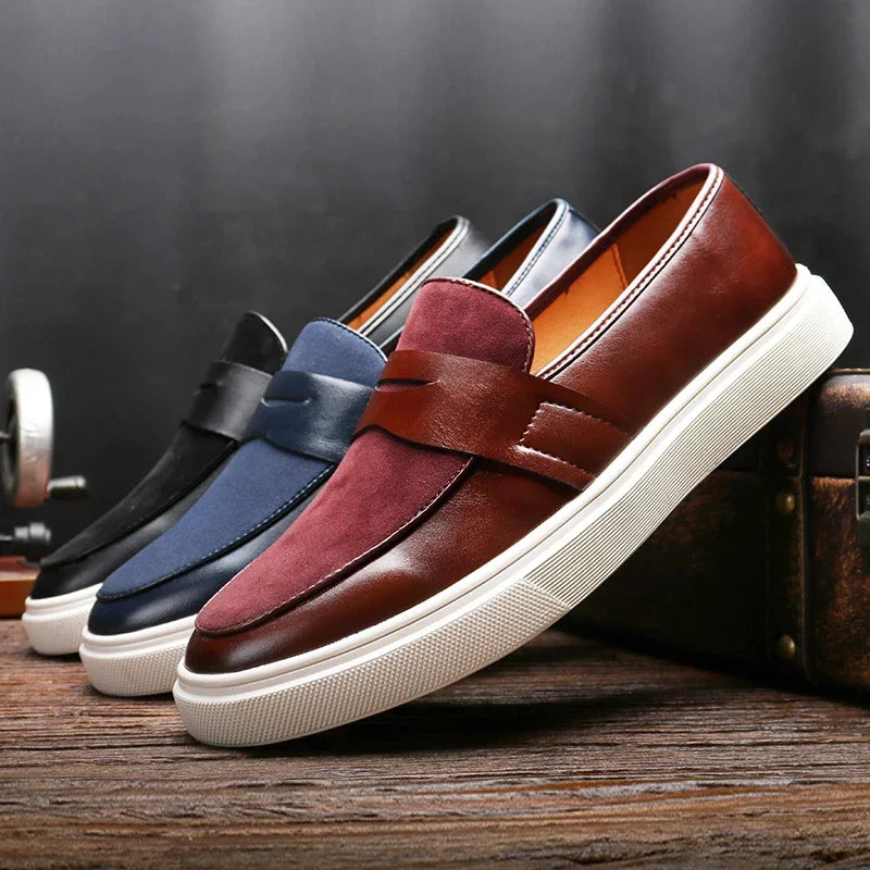 Eduardo | Naples Leather Loafers
