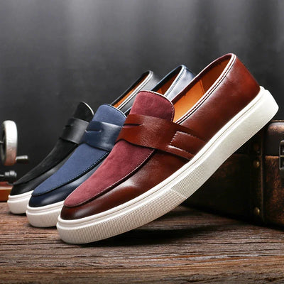Eduardo | Naples Leather Loafers
