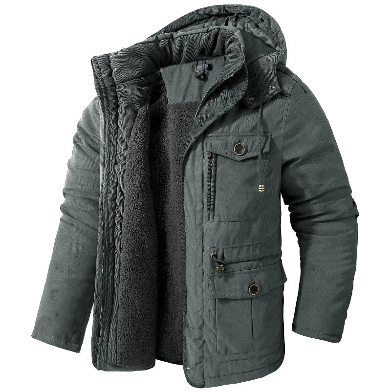 Forest | Dan Removable Hood Insulated Jacket