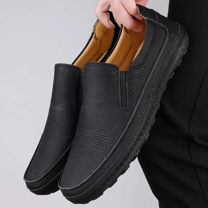 Bibor® | Nicol Genuine Leather Loafers