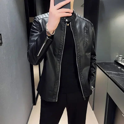 Lian | Elegant Leather Jacket