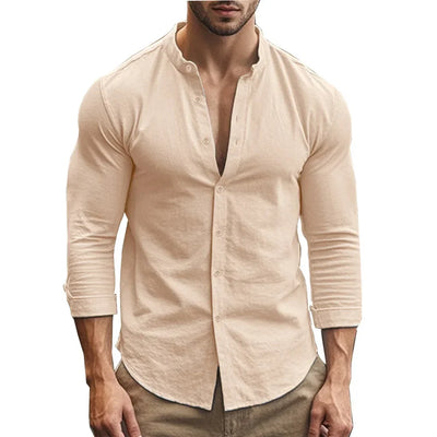 Kurt® | Casual Summer Cotton And Linen Shirt