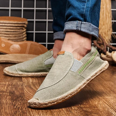 Marley | Elegant Linen Espadrilles