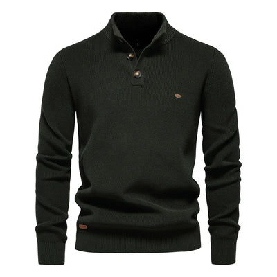 Terence® | Men'S Button-Up Sweater