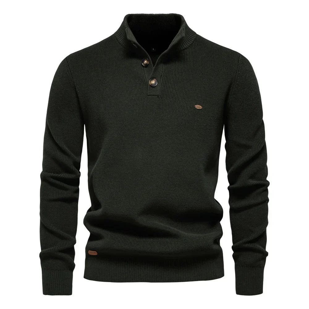 Wesley | Men's Button-Down Sweater