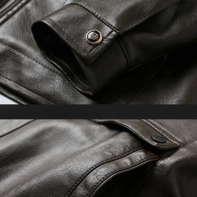 Salvador® | Eco-Leather Aviator Jacket