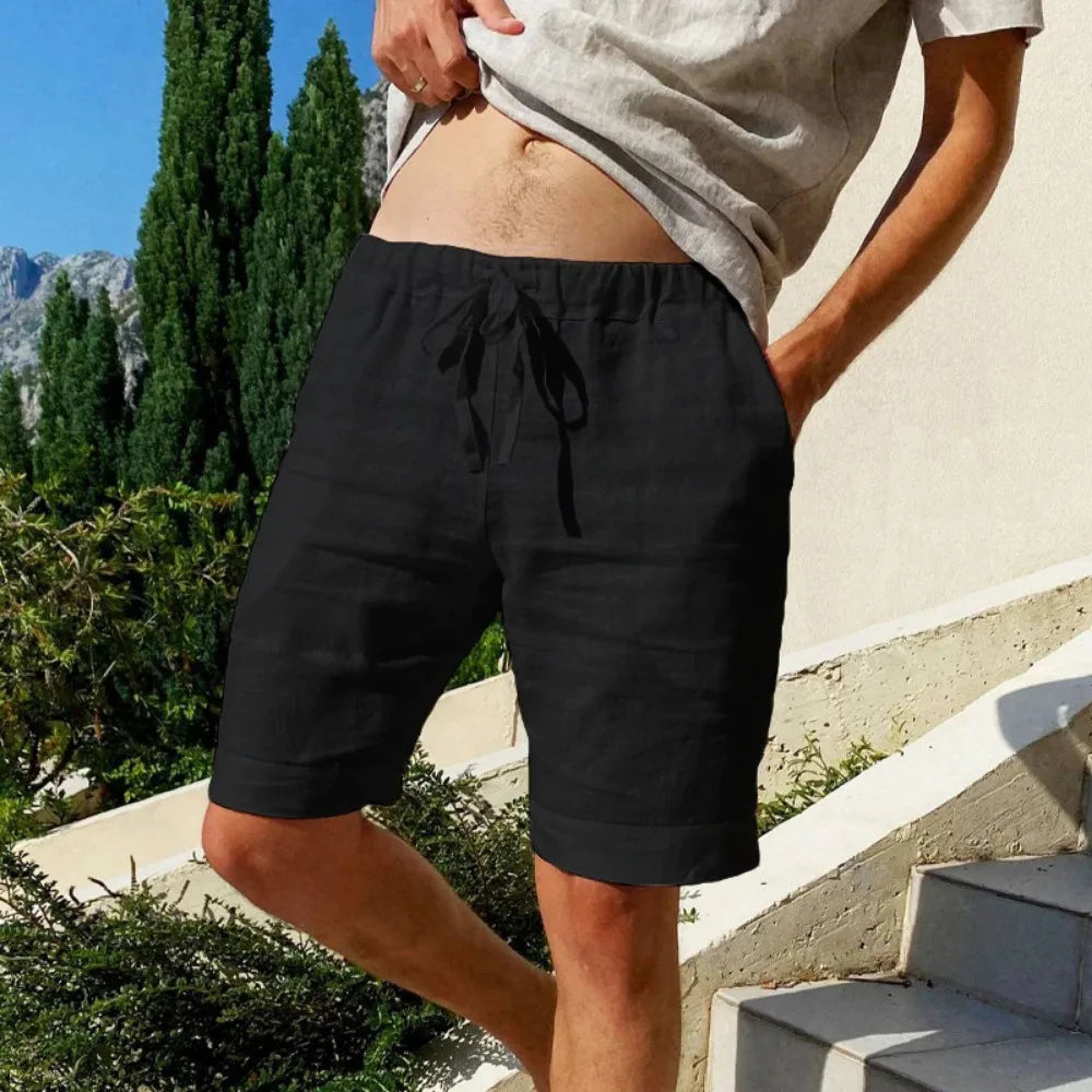 Jaxon® | Linen Shorts For Men