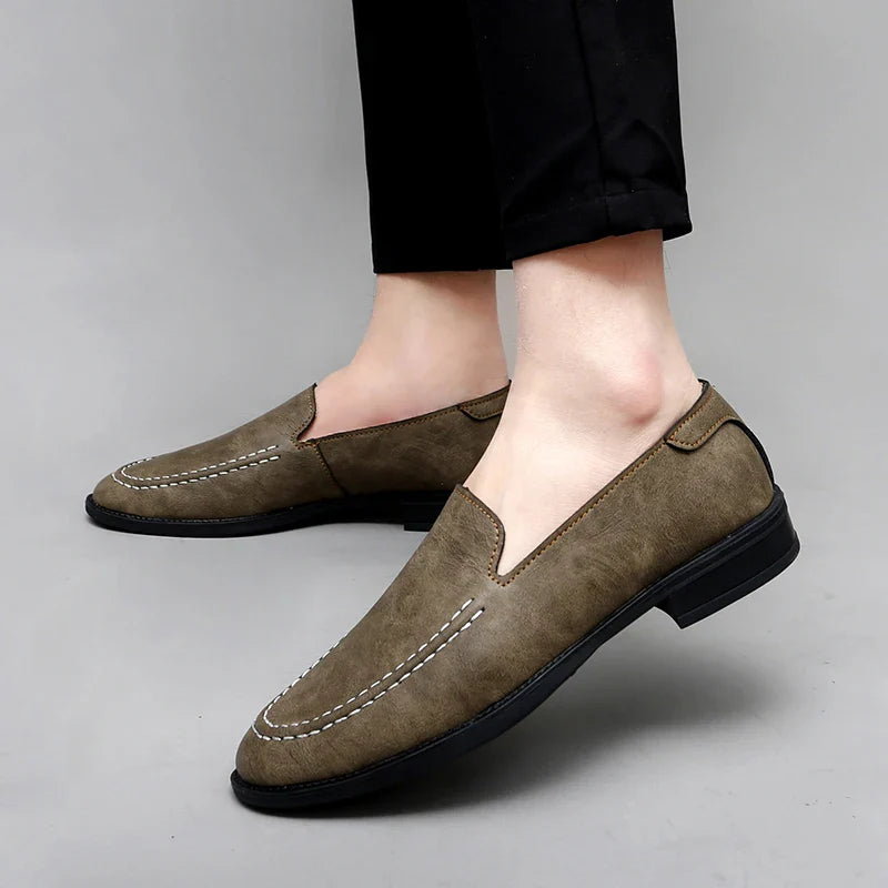 Adamaris® | Safian Genuine Leather Loafers