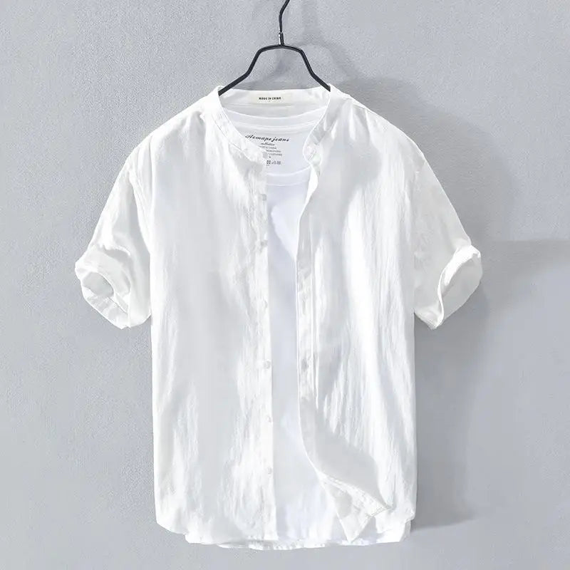 Vincent | Cotton Linen Summer Shirt