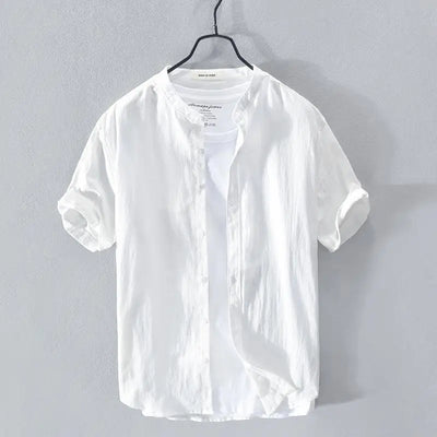 Vincent | Cotton Linen Summer Shirt