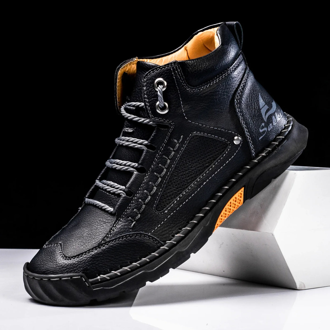 Ermenegildo® | Leather High Top Shoes