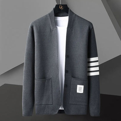 Lorenzo® | Elegant Striped Cardigan