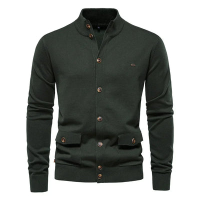 Domiciano® | Men'S Buttoned Knitted Cardigan