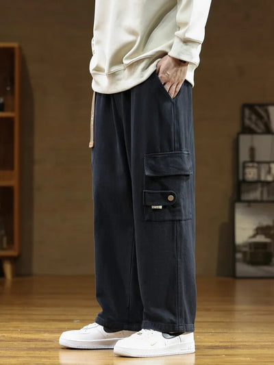 Judas® | Cotton Cargo Wide Leg Pants