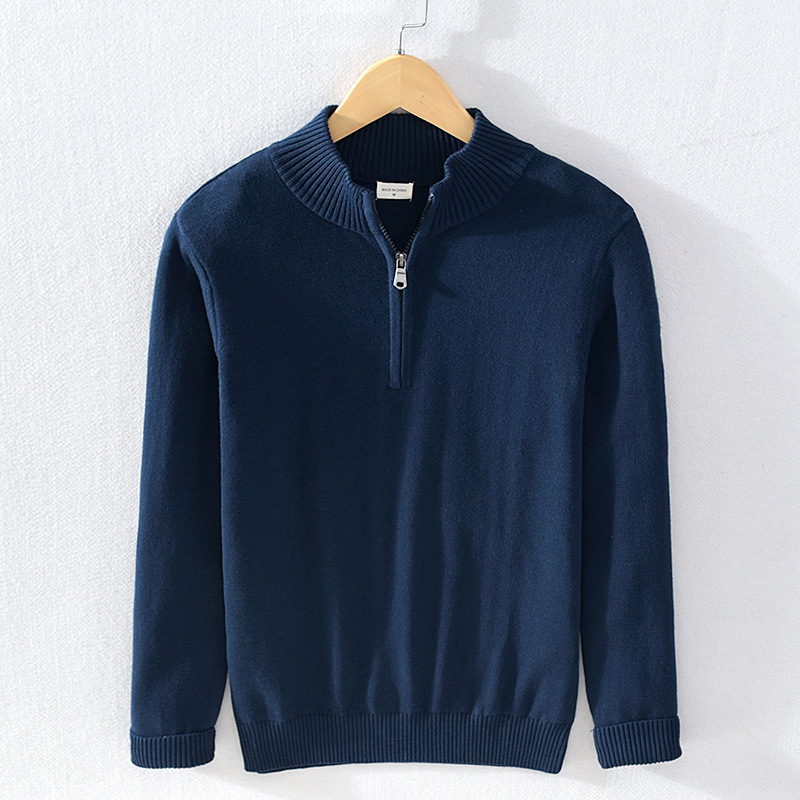 Alejandro® | Cotton Half-Zip Sweater