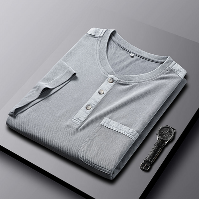 Keenan® | Waffle Knit Henley