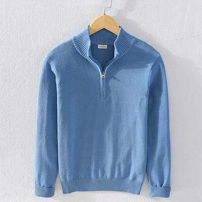 Alejandro® | Cotton Half-Zip Sweater